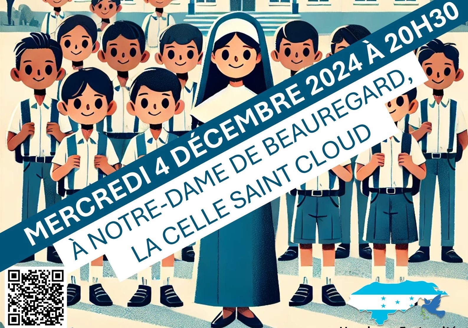 Sœur Vilmia lors d’une rencontre au Honduras